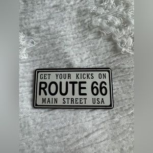 Historic Route 66 Fridge Magnet Souvenir Family Vacation Cars